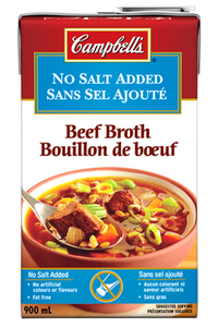 BEEF Broth No Salt Added - ready to use (900 ml) - Campbell's