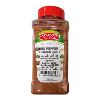 Red Pepper Powder (Hot) 500 gr