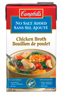 Chicken Broth No Salt Added -ready to use (900 ml) - Campbell's