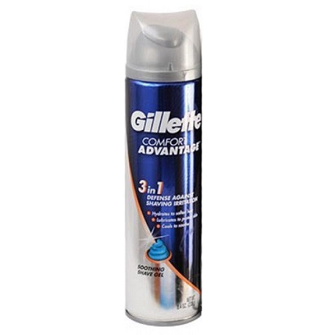 Comfort Advantage 3 in 1 Soothing Shave Gel, 238 g - Gillette - DIZIN  Online Store