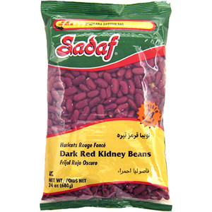 Dark Red Kidney Beans 680 gr - Sadaf
