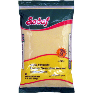 Durum Semolina Flour - Enriched 680 gr - Sadaf