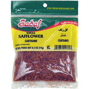 Safflower Whole 0.5 oz. - Sadaf