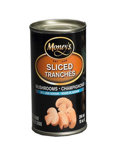 Sliced Mushrooms 284ml - Money’s