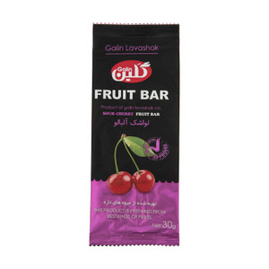 Sour cherry Fruit Bar لواشک آآلبالو (30gr) - Galin