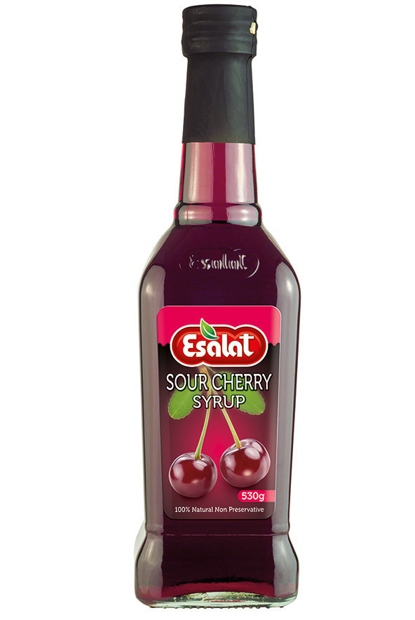 Sour cherry Syrup (530 ml) Esalat DIZIN Online Store