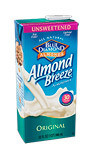 Unsweetened Almond Breeze,Original, Gluten Free, Soy Free, Lactose Free, (946 ml) - Blue Diamond Almonds