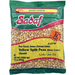 Yellow Split Peas - Slow Cook (454 gr) - Sadaf