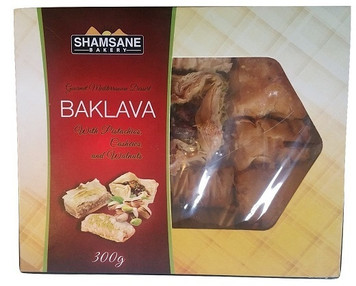 Baklava Assorted types 300gr - SHAMSANE Bakery