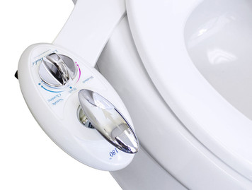 Bidet Neo 180  Self-Cleaning  Toilet Attachment (white and white)