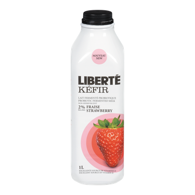 Kefir, Strawberry (1L) - LIBERTE - DIZIN Online Store