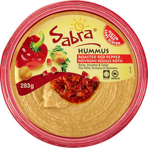 Hummus, Roasted Red Pepper (283g) - Sabra