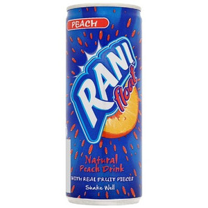 Peach Juice Float 240ml - Rani