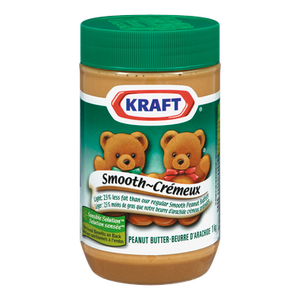 Peanut Butter, Smooth Light (1 kg) - Kraft