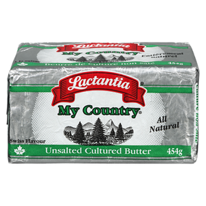 Butter, Unsalted (454 g) - LACTANTIA 