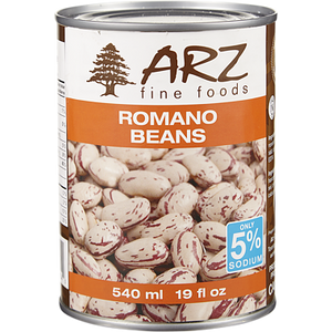 Romano Beans (540 mL) - Arz