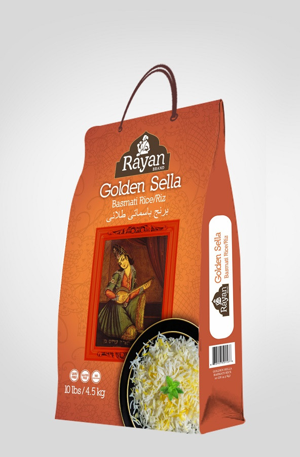 10 Lb Parboiled Golden Sella Basmati Rice Rayan Dizin Online Store