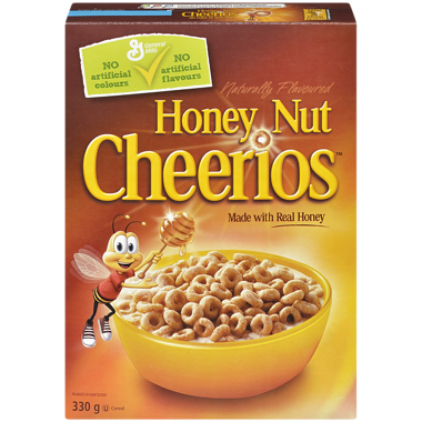 Honey Nut Cheerios (330 g) - GENERAL MILLS CHEERIOS - DIZIN ...