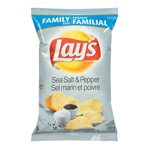 Potato Chips, Sea Salt & Pepper (255 g) - LAY'S 