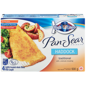 Pan Sear Selects Haddock, Traditional (540 g) - High liner