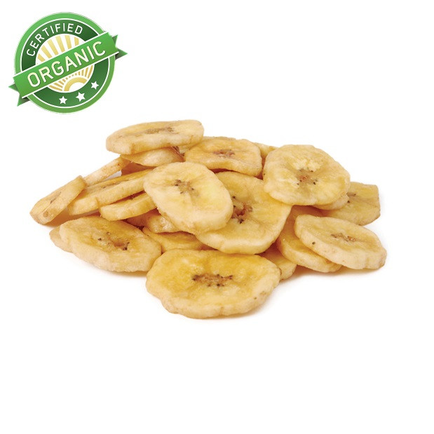 Organic Sweetened Banana Chips (1/2 lb) DIZIN Online Store