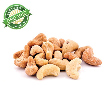 Organic Dry Roasted Salted Cashews (1/2 lb) - DIZIN Online Store