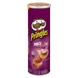 Crisps, BBQ Chips (156 g) - PRINGLES 