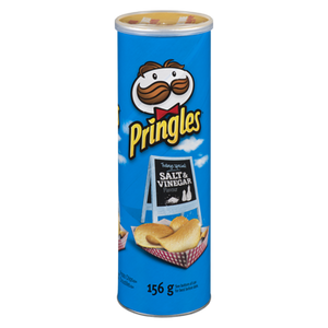 Crisps, Salt & Vinegar Chips (156 g) - PRINGLES 