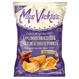 Applewood Smoked BBQ Chips (220 g) - MISS VICKIE'S 