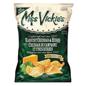 Potato Chips, Cheddar & Herbs (220 g) - MISS VICKIE'S 