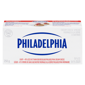 Brick Cream Cheese, Light (250 g) - Philadelphia