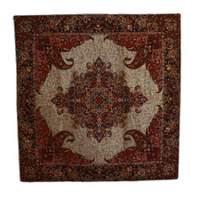 Termeh Square Tablecloth Soraya (38" x 38")