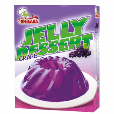 Jelly Powder Grape 100 g - Shibaba
