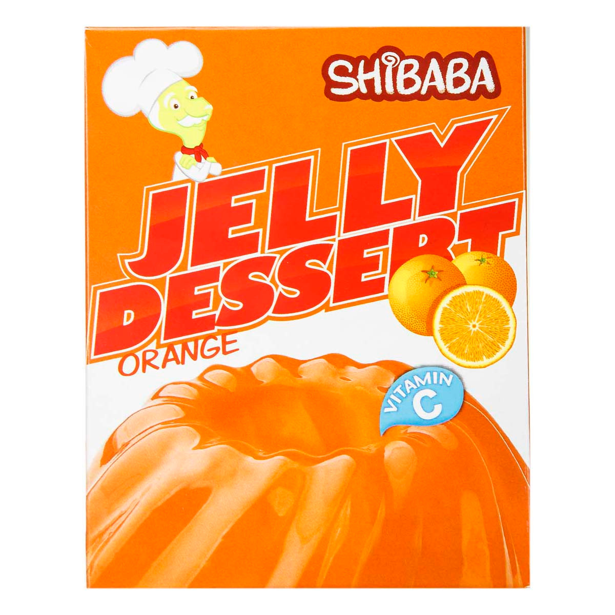 Halal Jelly Powder Orange 100 g Shibaba DIZIN Online Store