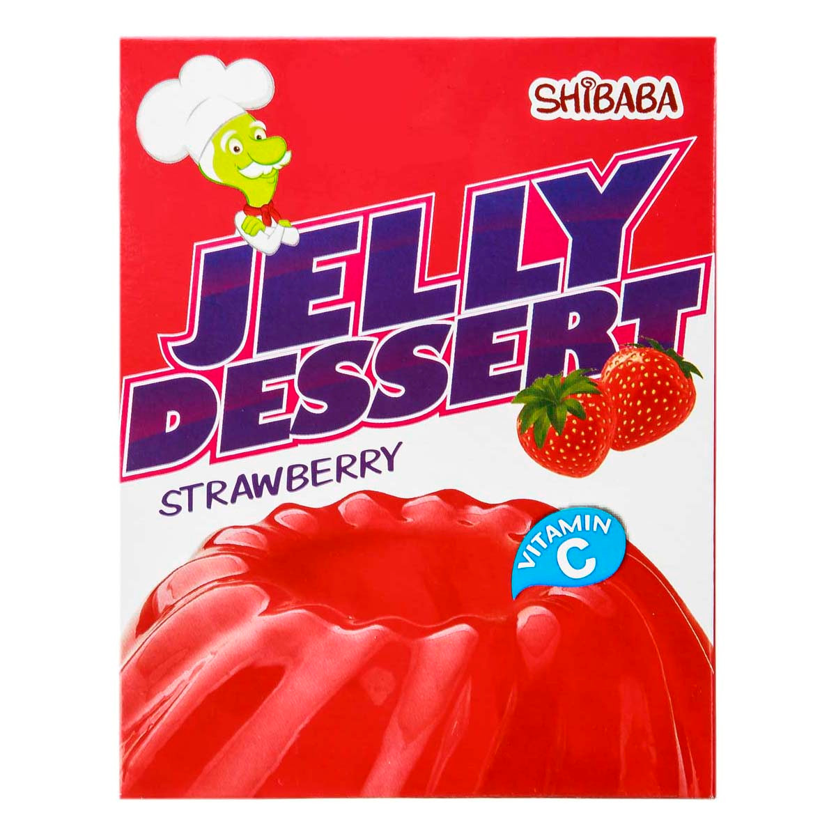 Halal Jelly Powder Strawberry 100 g Shibaba DIZIN Online Store