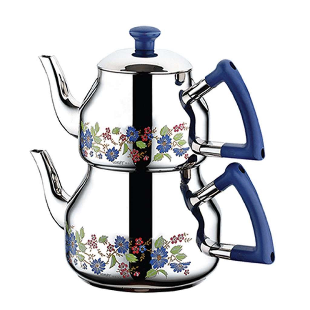 Stainless Steel Teapot and Kettle Set K317 Ozkent DIZIN Online Store