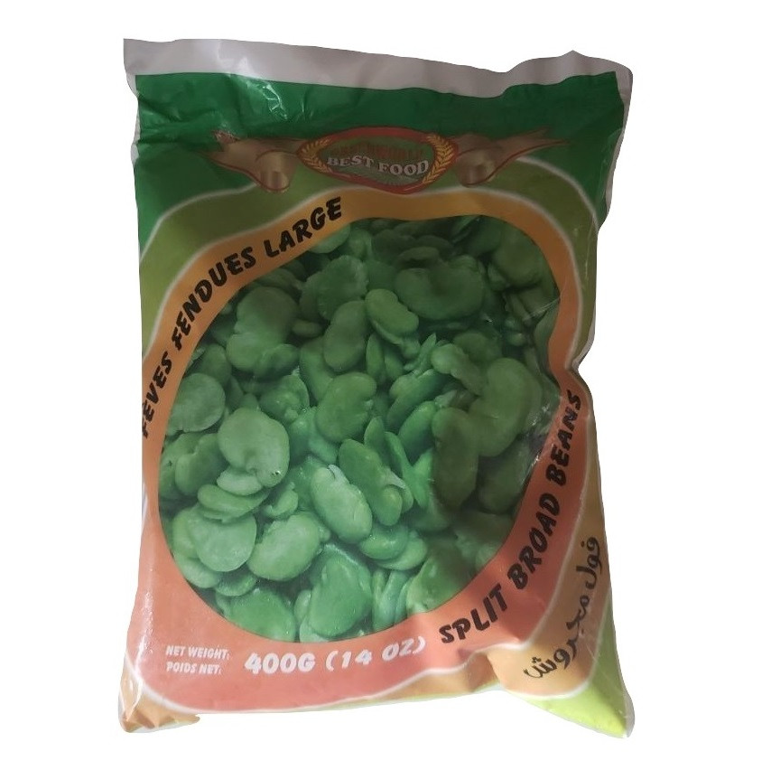 Fresh Frozen Peeled Broad Beans (Green Fava Beans) for Baghali Polo 400
