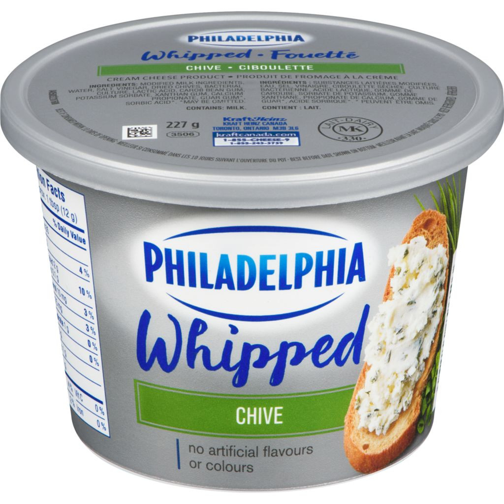 Whipped Chives Cream Cheese (227 g) Philadelphia DIZIN Online Store