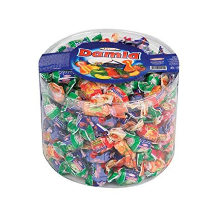 Assorted Soft Fruit Chewy Candy 1000gr - Tayas - DIZIN Online Store