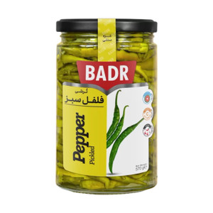Pepper Pickled (ترشی فلفل سبز) 570gr - Badr