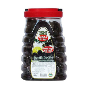 Exclusive Black Olives  (Mega) 1300gr - Gemlik