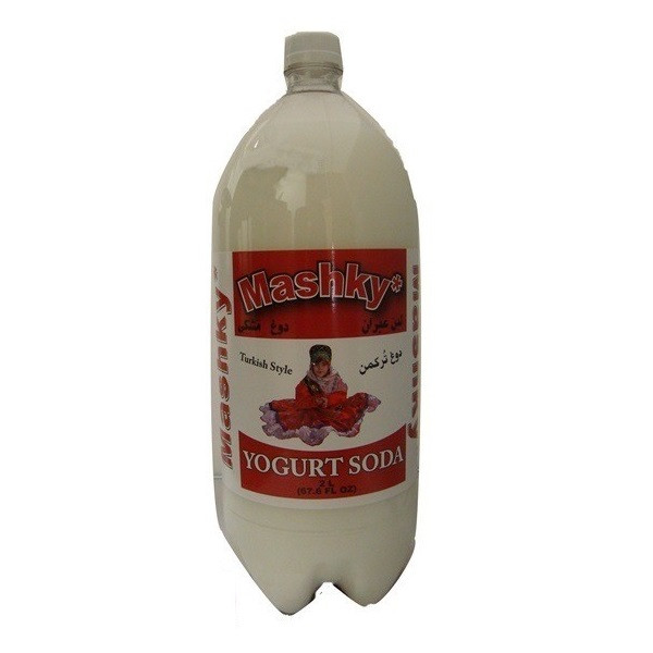 Carbonated Yogurt Soda Turkish Style Torkaman (2 lit) Mashky