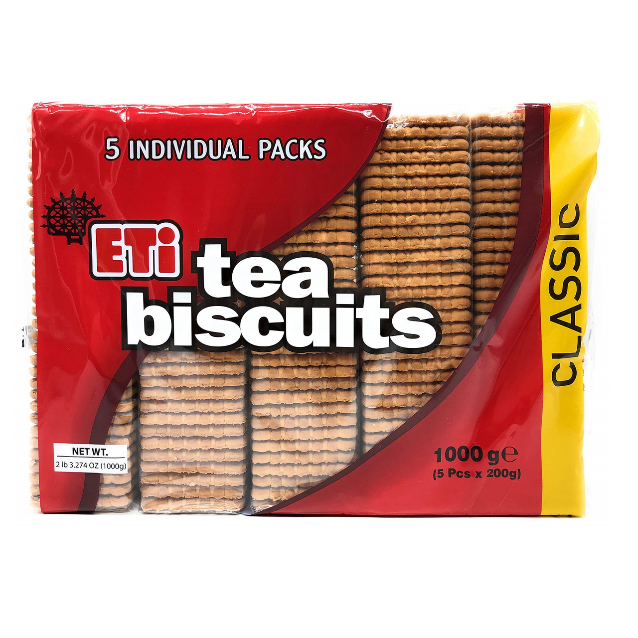 Tea Biscuits 1000 g (5x200gr) Eti DIZIN Online Store