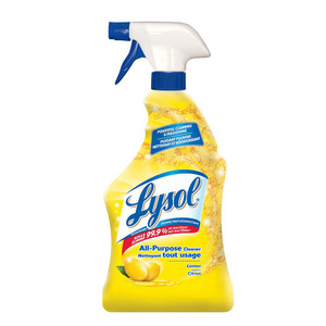 All Purpose Cleaner, Trigger, Lemon, Powerful Cleaning & Freshening 650 mL - LYSOL 