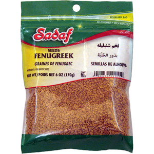 Fenugreek Seeds 6 oz - Sadaf