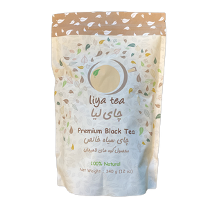 Premium Pure Black Tea (چایی سیاه خالص لاهیجان) 340 gr - Liya Tea