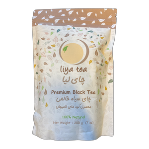 Premium Pure Black Tea (چایی سیاه خالص لاهیجان)  200 gr - Liya Tea