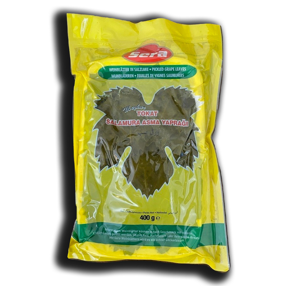 Vacuum Fresh Grape (Vine) Leaves 400gr Sera DIZIN Online Store