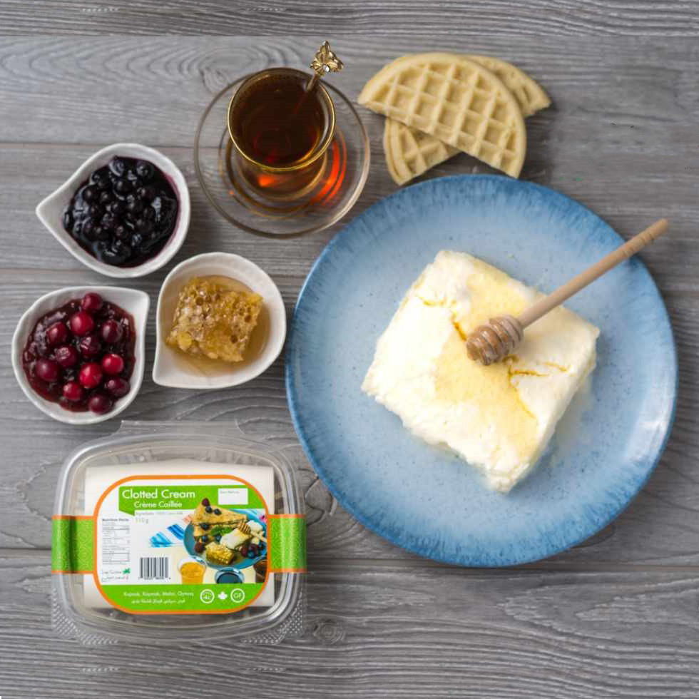 Clotted Cream ( Sarshir / Kaymak ) 4 Rolls Iraqi Cuisine DIZIN