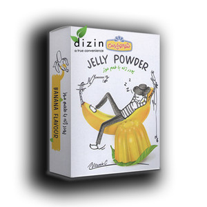 Halal Jelly Powder Banana 100 g - ChocoPars